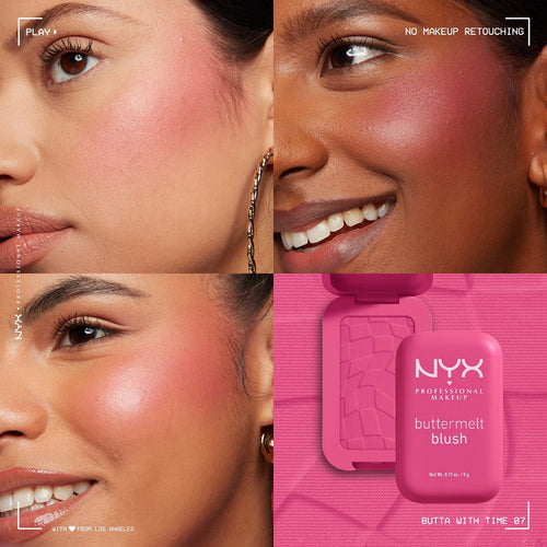 NYX Buttermelt Powder Blush - Butta With Time