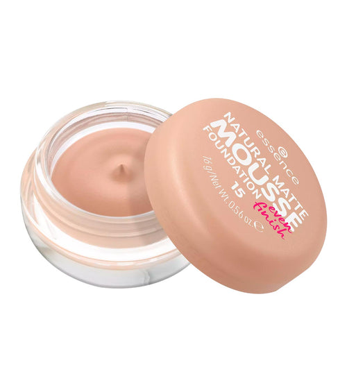 essence NATURAL MATTE MOUSSE FOUNDATION 15