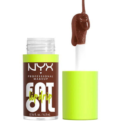 NYX Fat Oil Lip Drip 12H Hydration Non-Sticky Finish Lip Gloss - Livin' the Cream